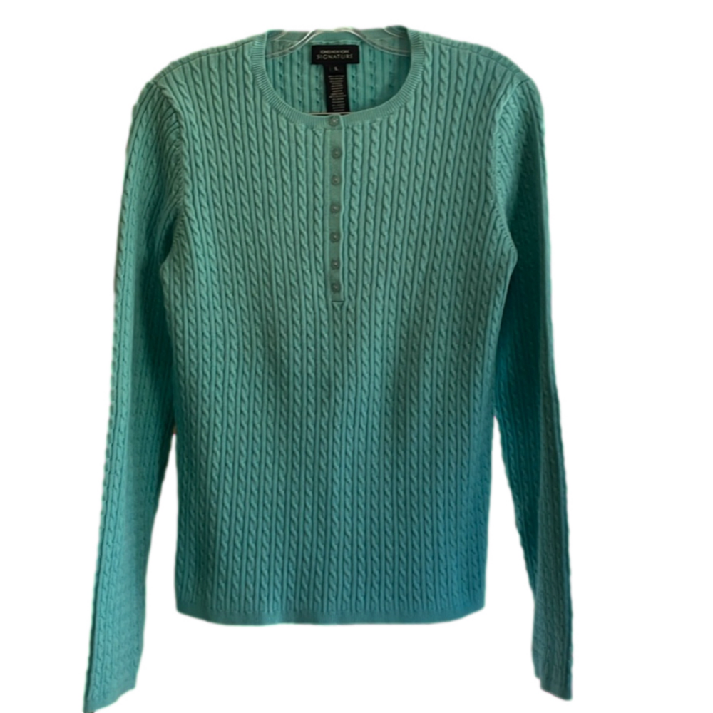Jones New York Ladies Knit Top Size L